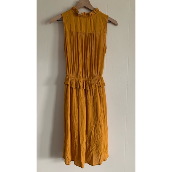 H&M Dresses Hm Yellow Dress Poshmark